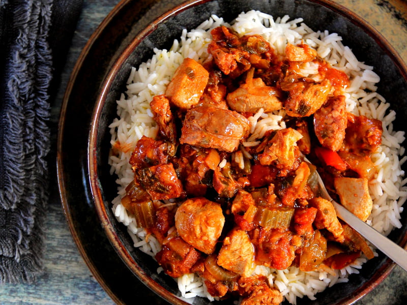 Poulet façon Jambalaya