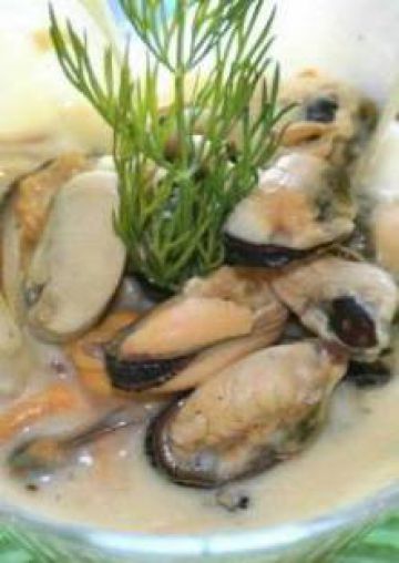 Cassolette de moules