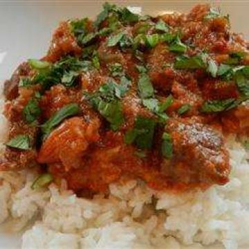 Agneau aux épices du Cachemire (Rogan josh)