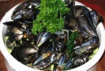 Moules à la noix de coco et au curry