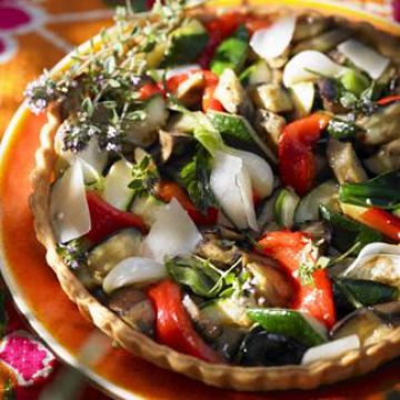 Tarte aux légumes du soleil