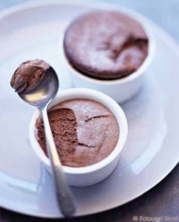 Mousses-soufflés au chocolat