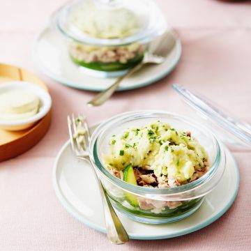 Parmentier de courgettes