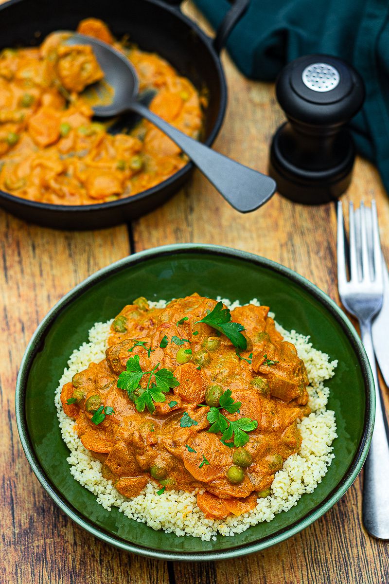 Agneau tikka masala