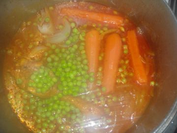 Tajine de petit pois