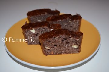 Cake chocolaté aux amandes - Pomme Fit