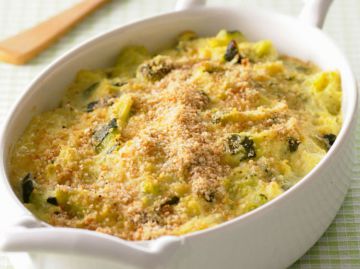 Gratin de courgettes au surimi