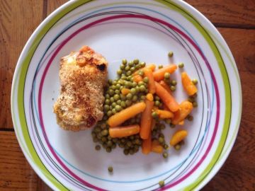 Escalope de veau façon cordon-bleu