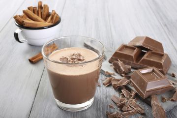 Smoothie tendresse au chocolat, café et moka