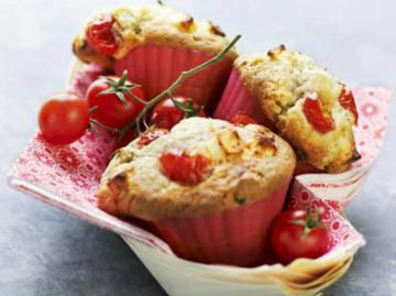 Muffin aux tomates cerises