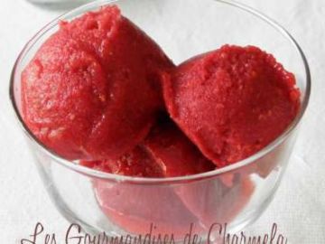 Sorbet framboises