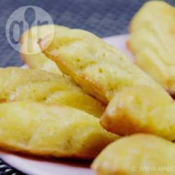 Madeleines aux poires