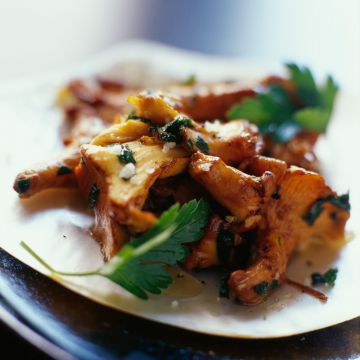 Poêlée de girolles