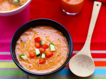 Gaspacho tomates-poivron