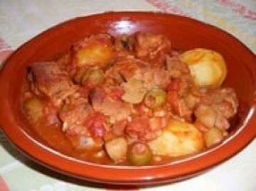 Sauté de veau aux olives