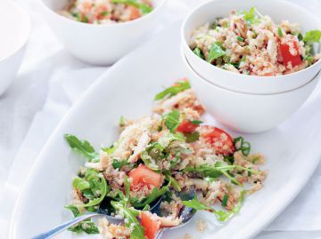 Salade crabe au quinoa