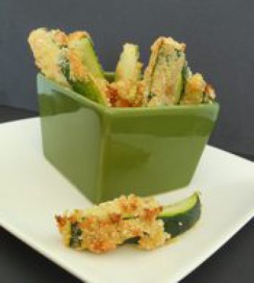 Frites de courgettes et parmesan