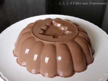 Flan au chocolat noir