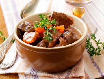 Boeuf mode au vin blanc