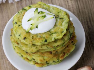 Beignets aux courgettes