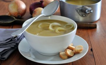 Soupe à l'oignon maison