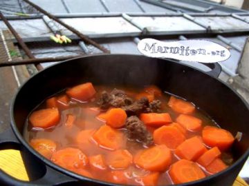 Boeuf braisé aux carottes