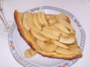 Tarte aux pommes allégée