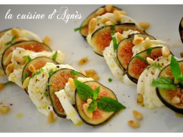 Salade de figues mozzarella