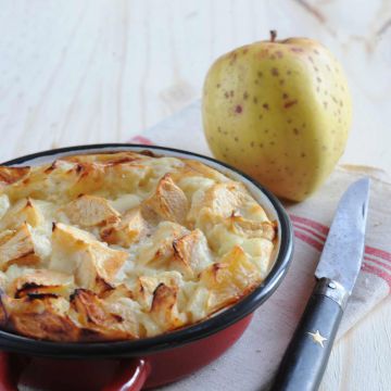 Clafoutis léger aux pommes