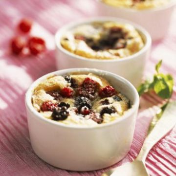 Clafoutis aux fruits rouges