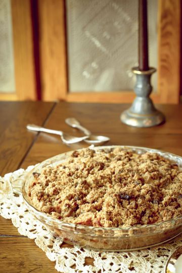 Crumble d’épinards à la ricotta de ma grand-mère