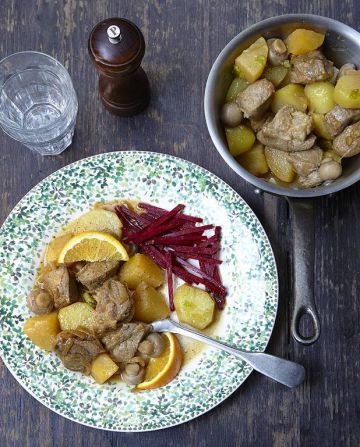 Sauté de veau à l’orange