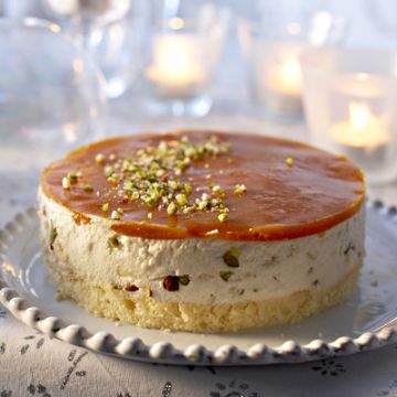 Bavarois nougat abricots