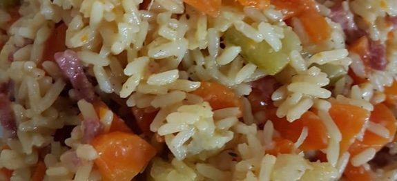 Riz aux carottes épicées