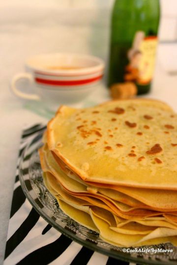 Pâte à crêpes au cidre