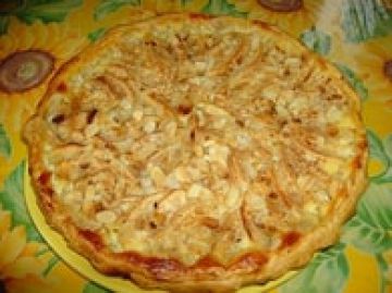 Tarte aux pommes alsacienne