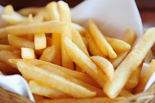 Frites au four maison peu grasses