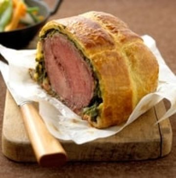 Filet de bœuf  en croûte aux herbes