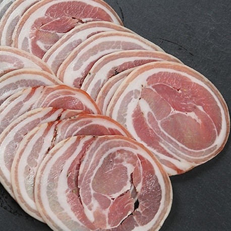 Tranches de pancetta