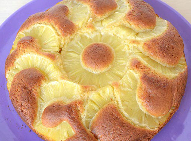 Gâteau light à l’ananas