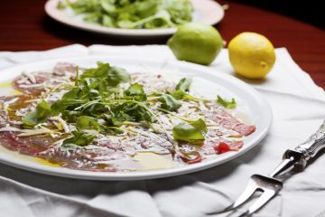 Carpaccio de canard