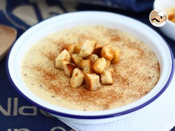 Las gachas, crème andalouse à l'anis vert et à la cannelle