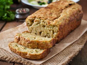 Cake aux courgettes et parmesan