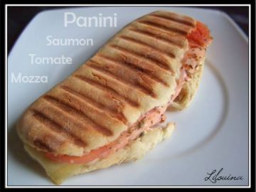 Panini au saumon fumé