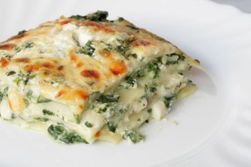 Lasagne de choux chinois au fromage blanc et chèvre