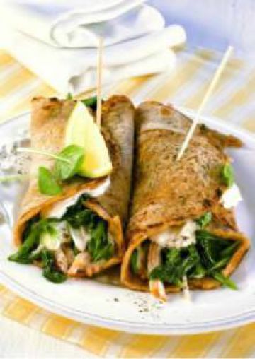 Wraps au blanc de dinde