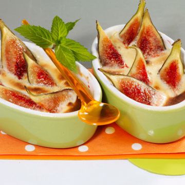 Gratinée de figues à la cannelle