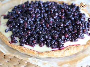 Tarte aux myrtilles savoureuse