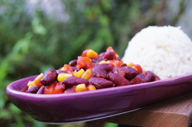 Chili sin carne, recette - Vegan Pratique