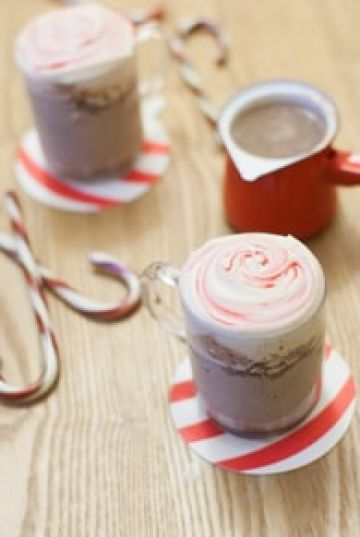 Chocolat chaud et chantilly à la crème de marrons